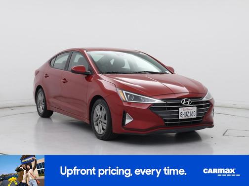 Red 2019 Hyundai ELANTRA SEL