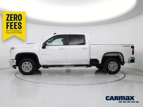 White 2022 Chevrolet Silverado 2500 LT