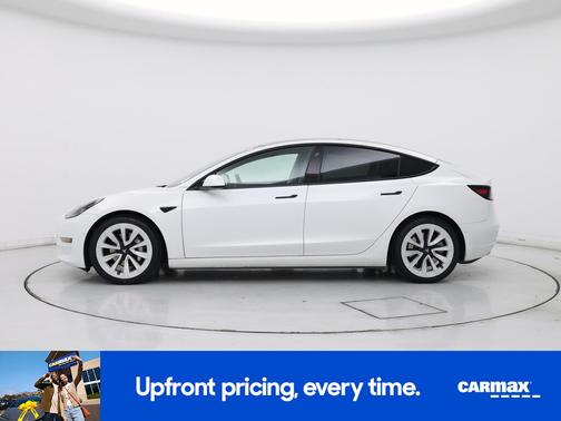 White 2021 Tesla Model 3 Standard Range Plus