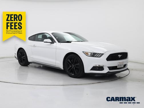 White 2015 Ford Mustang Ecoboost Premium