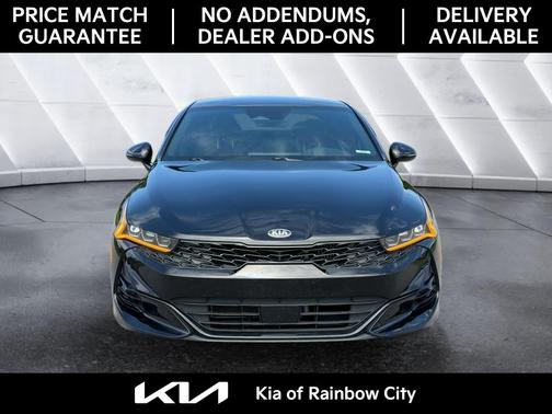 Ebony Black 2021 Kia K5 GT-Line