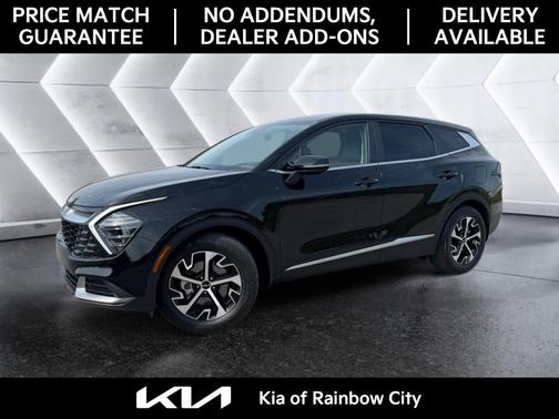 Ebony Black 2024 Kia Sportage EX
