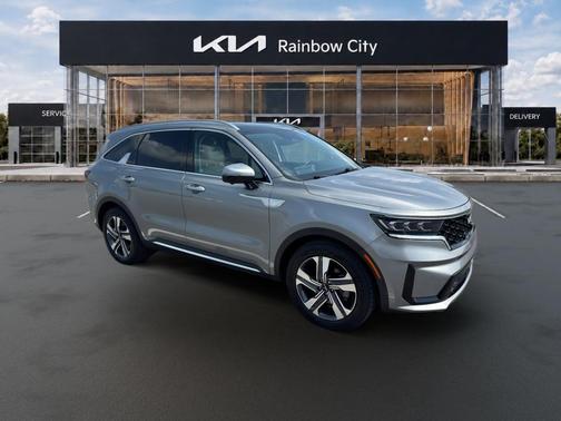 Steel Gray 2023 Kia Sorento Hybrid SX Prestige