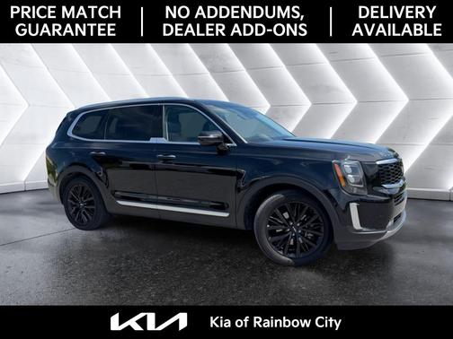 Ebony Black 2022 Kia Telluride SX