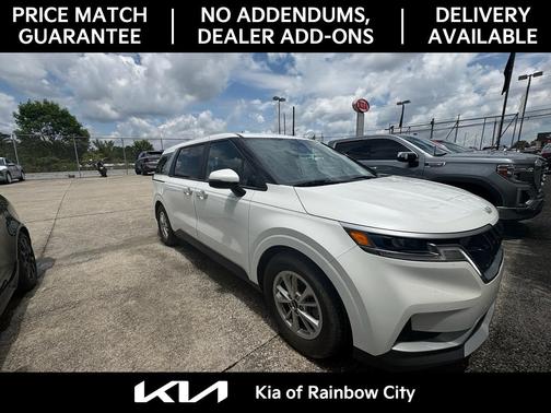 Snow White Pearl 2024 Kia Carnival LX