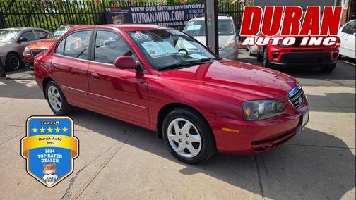 Red 2005 Hyundai ELANTRA GLS