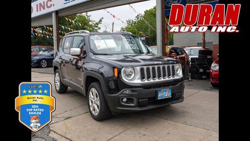 Black 2016 Jeep Renegade Limited