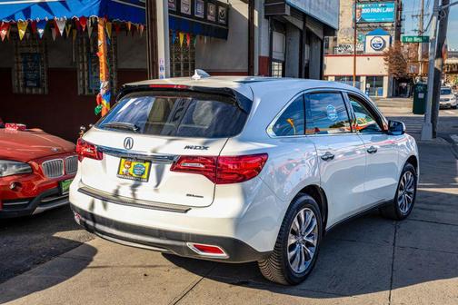 White Diamond Pearl 2014 Acura MDX 3.5L