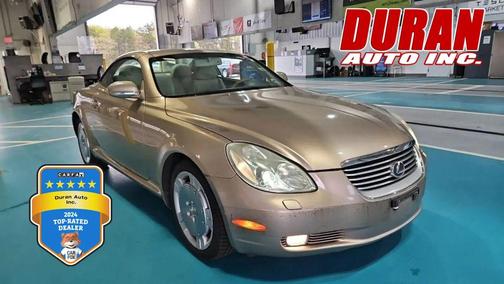 Gold 2003 Lexus SC 430 Base