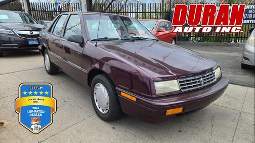 Purple 1993 Plymouth Sundance Sedan 4D