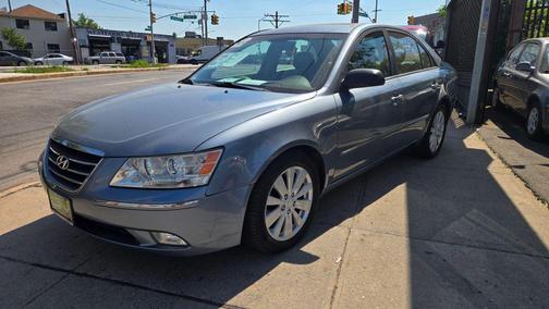 Blue 2009 Hyundai SONATA Limited
