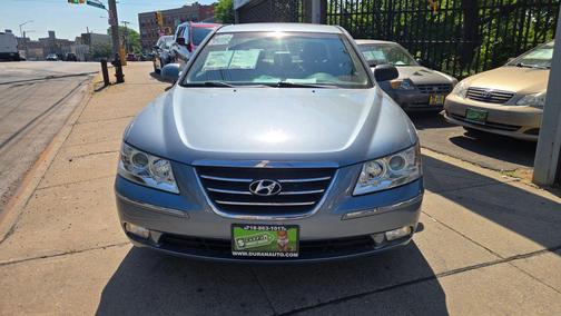 Blue 2009 Hyundai SONATA Limited