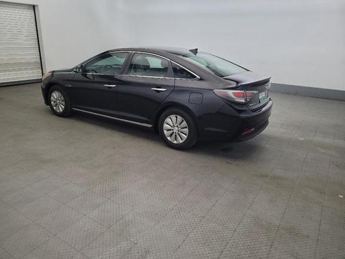 Eclipse Black 2016 Hyundai SONATA Hybrid SE