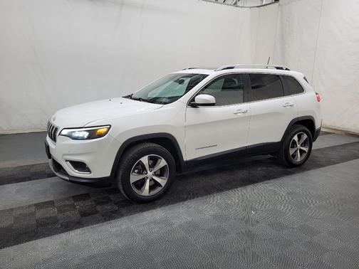 Bright White Clearcoat 2021 Jeep Cherokee Limited