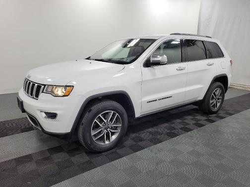 Bright White Clearcoat 2021 Jeep Grand Cherokee Limited