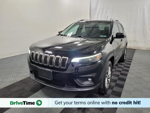 Diamond Black Crystal Pearlcoat 2019 Jeep Cherokee Latitude Plus