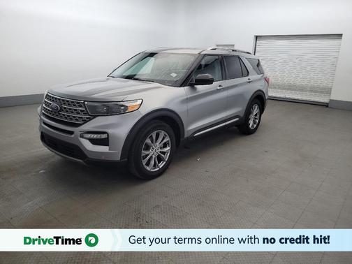 Iconic Silver Metallic 2023 Ford Explorer Limited
