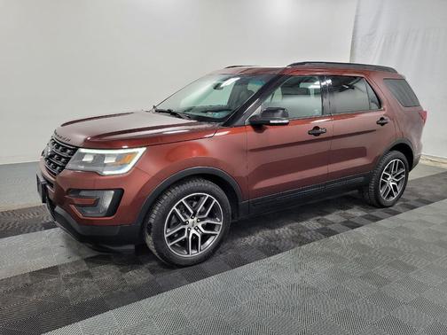 Ruby Red Metallic Tinted Clearcoat 2016 Ford Explorer Sport