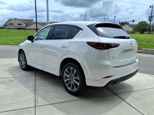 Rhodium White Metallic 2025 Mazda CX-5 2.5 S Premium Plus Package