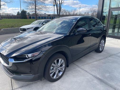 Jet Black Mica 2023 Mazda CX-30 2.5 S Preferred Package