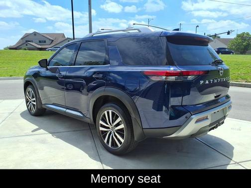 Deep Ocean Blue Pearl 2025 Nissan Pathfinder Platinum 4WD