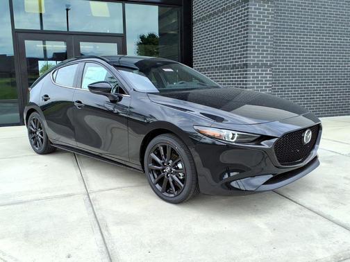 Jet Black Mica 2026 Mazda Mazda3 FWD w/Premium Package