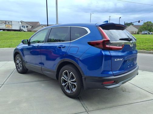 Blue 2021 Honda CR-V AWD EX-L