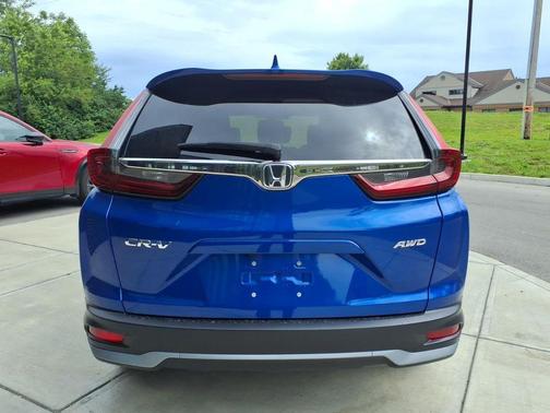 Blue 2021 Honda CR-V AWD EX-L