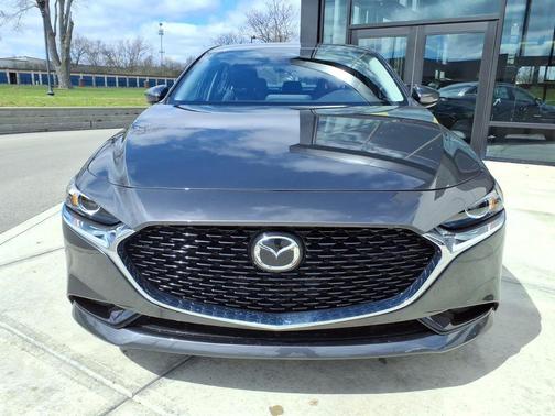 Machine Gray Metallic 2026 Mazda Mazda3 FWD w/Preferred Package