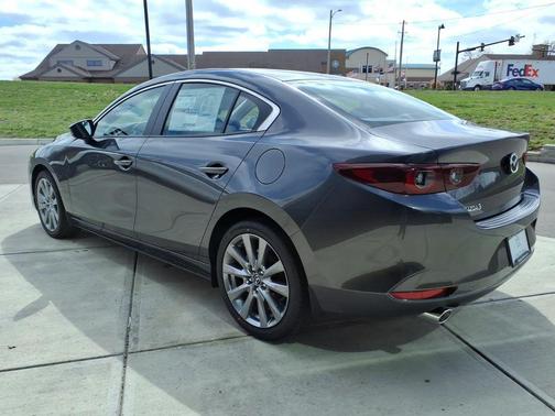 Machine Gray Metallic 2026 Mazda Mazda3 FWD w/Preferred Package