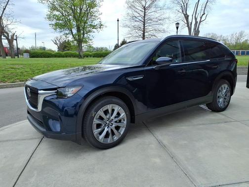 Deep Crystal Blue Mica 2026 Mazda CX-90 PHEV Preferred
