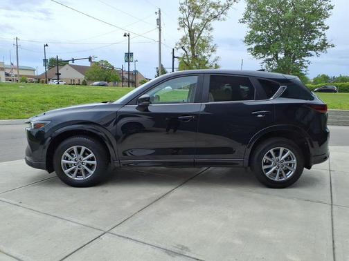Jet Black Mica 2025 Mazda CX-5 2.5 S Preferred Package