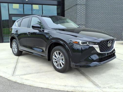 Jet Black Mica 2025 Mazda CX-5 2.5 S Preferred Package