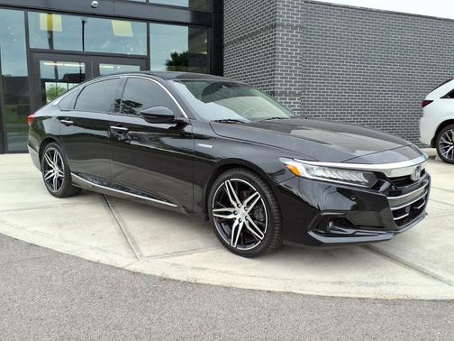 Crystal Black Pearl 2021 Honda Accord Hybrid Touring