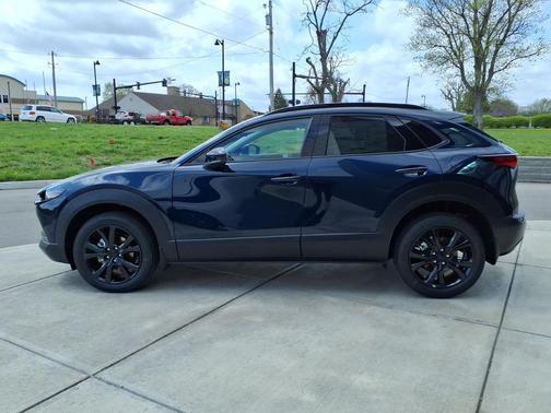 Deep Crystal Blue Mica 2026 Mazda CX-30 2.5 Turbo Premium Plus Package