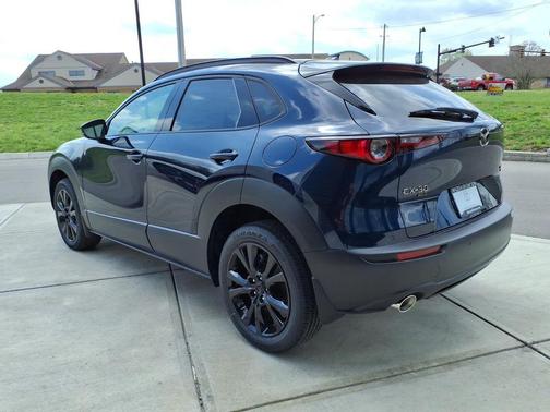 Deep Crystal Blue Mica 2026 Mazda CX-30 2.5 Turbo Premium Plus Package