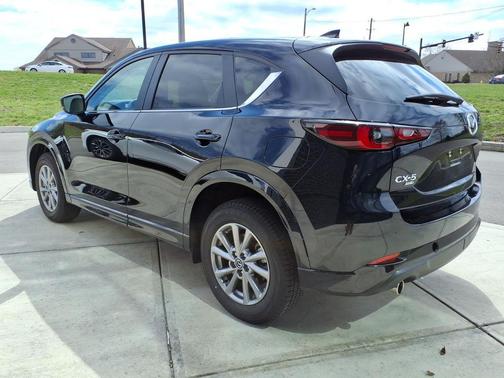 Jet Black Mica 2025 Mazda CX-5 2.5 S Preferred Package