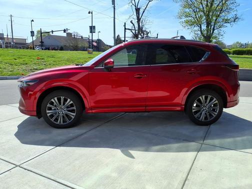 Soul Red Crystal Metallic 2025 Mazda CX-5 2.5 Turbo Signature