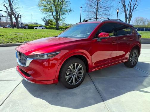 Soul Red Crystal Metallic 2025 Mazda CX-5 2.5 Turbo Signature