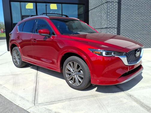 Soul Red Crystal Metallic 2025 Mazda CX-5 2.5 Turbo Signature