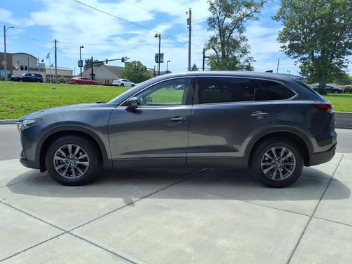 Machine Gray Metallic 2023 Mazda CX-9 Touring