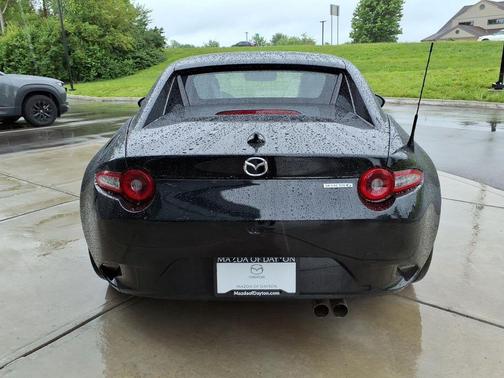Jet Black Mica 2025 Mazda MX-5 Miata RF Grand Touring
