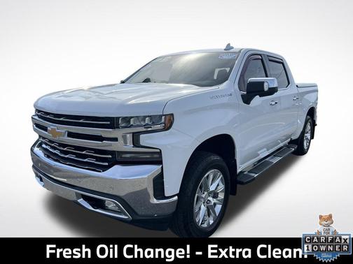 Summit White 2019 Chevrolet Silverado 1500 LTZ