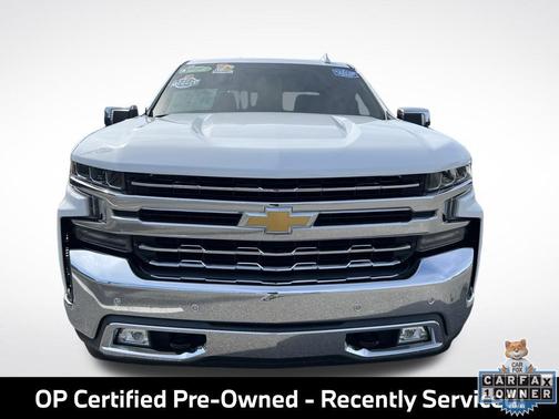 Summit White 2019 Chevrolet Silverado 1500 LTZ