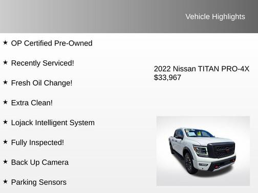 2022 Nissan Titan PRO-4X