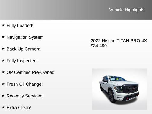 2022 Nissan Titan PRO-4X