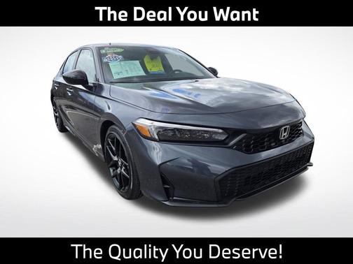 Boost Blue Pearl 2025 Honda Civic Sport