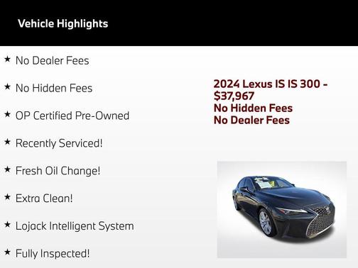 Caviar 2024 Lexus IS 300 Base