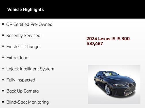 Caviar 2024 Lexus IS 300 Base