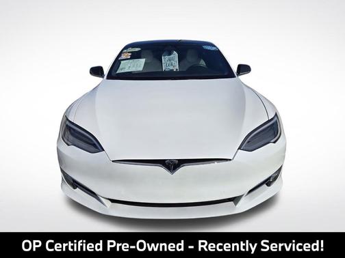 Pearl White Multi-Coat 2021 Tesla Model S Long Range
